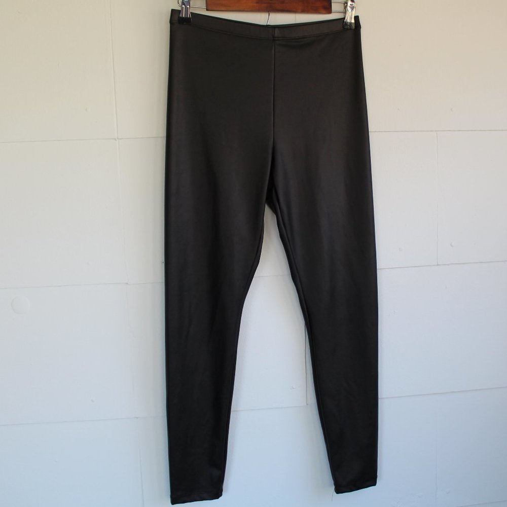 Faux Leather Leggings sz M